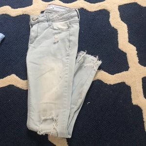 Light washed pants